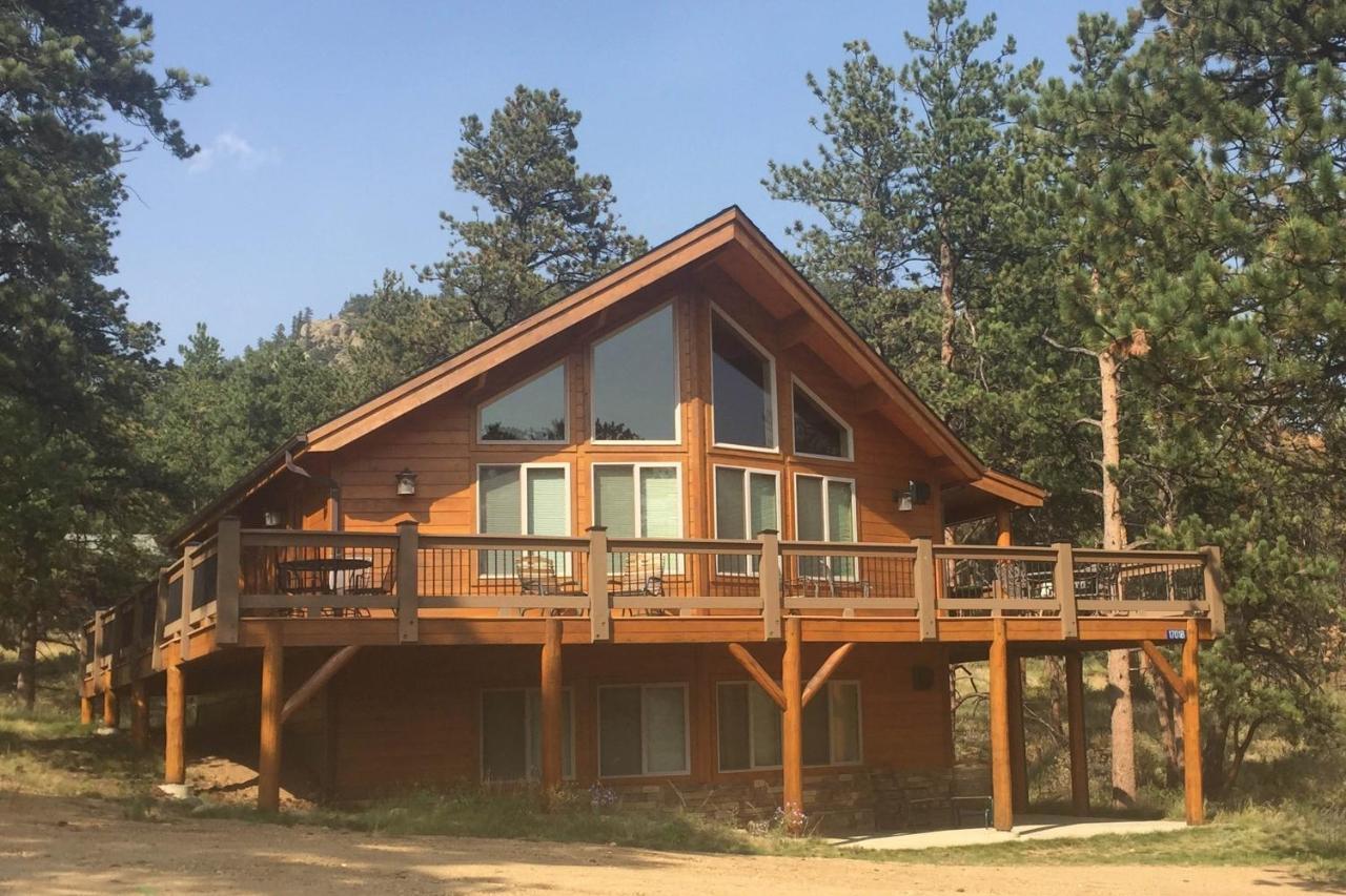 Twin Pines Cabin Estes Park Exterior foto