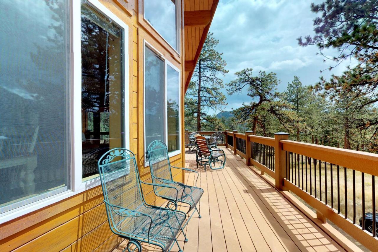 Twin Pines Cabin Estes Park Exterior foto